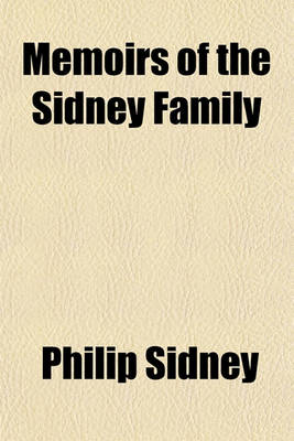 Book cover for Memoirs of the Sidney Family