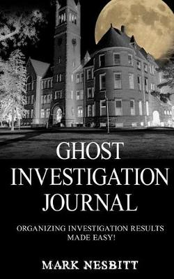 Book cover for Ghost Investigation Journal