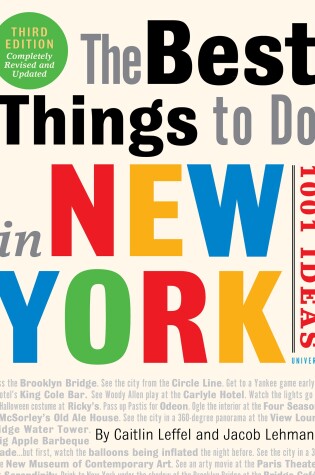 Cover of The Best Things to Do in New York: 1001 Ideas