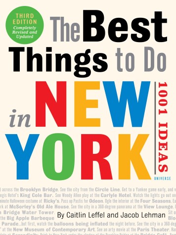 Book cover for The Best Things to Do in New York: 1001 Ideas