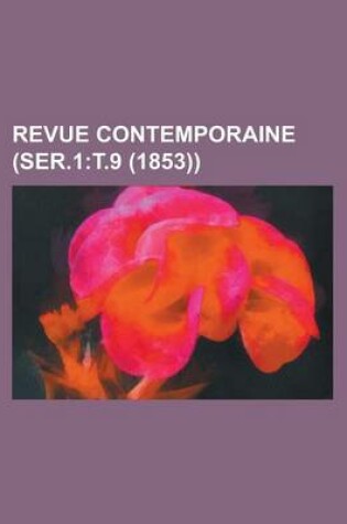 Cover of Revue Contemporaine (Ser.1