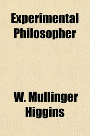 Cover of Experimental Philosopher