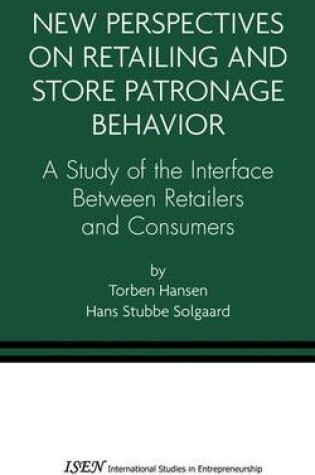 Cover of New Perspectives on Retailing and Store Patronage Behavior