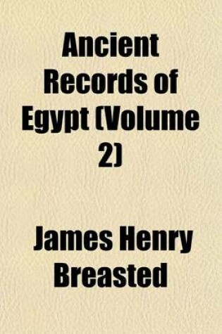 Cover of Ancient Records of Egypt (Volume 2)