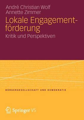 Book cover for Lokale Engagementfoerderung