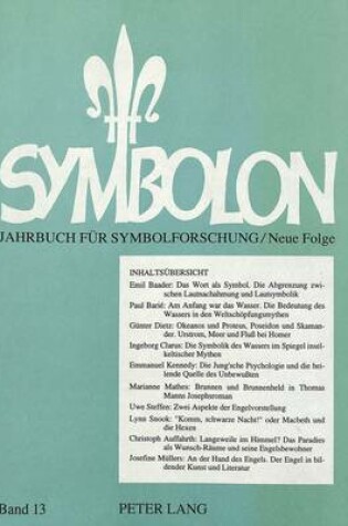 Cover of Symbolon - Jahrbuch Fuer Symbolforschung