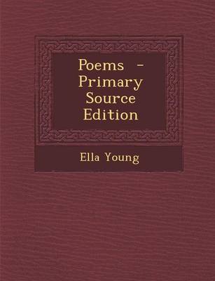 Book cover for Poems - Primary Source Edition