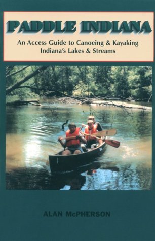 Book cover for Paddling Indiana