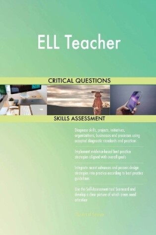 Cover of ELL Teacher Critical Questions Skills Assessment