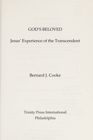 Cover of God's Beloved