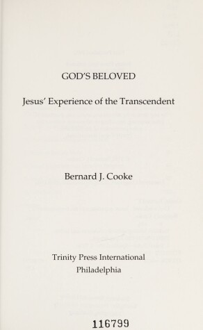 Book cover for God's Beloved