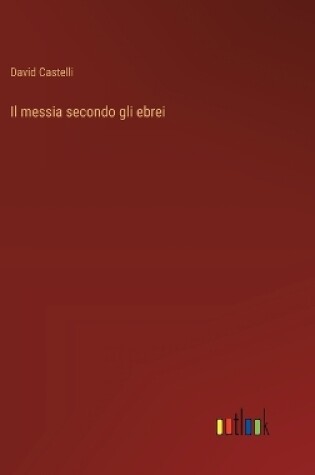 Cover of Il messia secondo gli ebrei