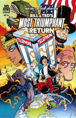 Book cover for Bill and Ted's Most Triumphant Return #1 (of 6)