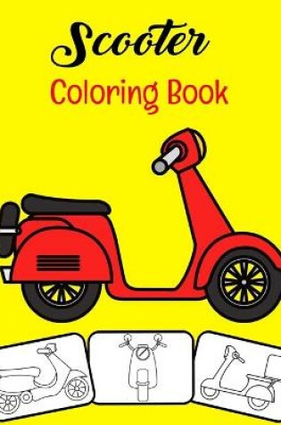 Cover of Scooter Coloring Book