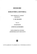 Book cover for Bibliotheca Historica Vol V CB