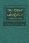 Book cover for Expose de La Religion Des Druzes