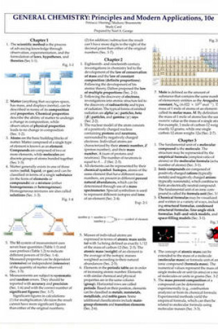 Cover of Study Card for General Chemistry: Principles and Modern Applications