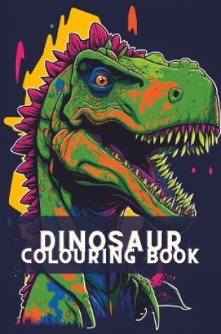 Cover of Dinosaur Colouring Book