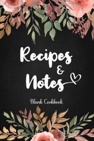 Cover of Blank Cookbook Recipes & Notes