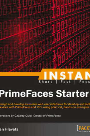 Cover of Instant PrimeFaces Starter