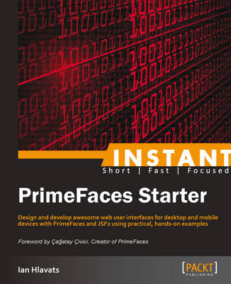 Cover of Instant PrimeFaces Starter