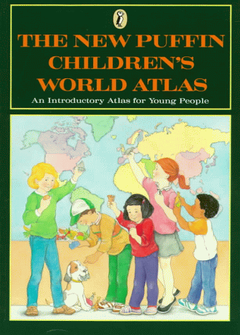 Book cover for Children's World Atlas, the Puffin