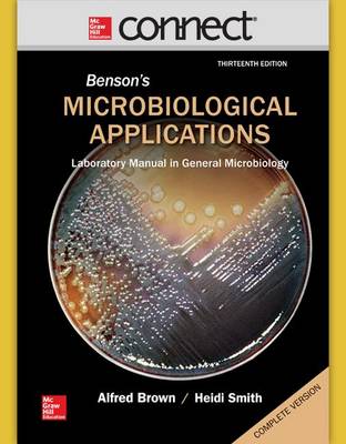 Book cover for Connect Microbiology Access Card for Benson's Microbiology Applications