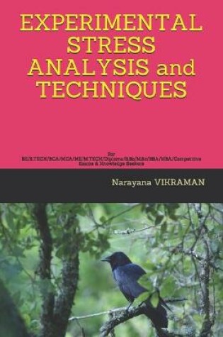 Cover of EXPERIMENTAL STRESS ANALYSIS and TECHNIQUES
