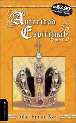 Book cover for Autoridad espiritual