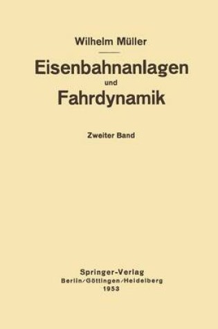 Cover of Eisenbahnanlagen Und Fahrdynamik