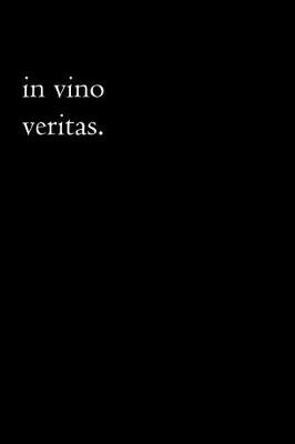 Book cover for Latin Notebook - In Vino Veritas