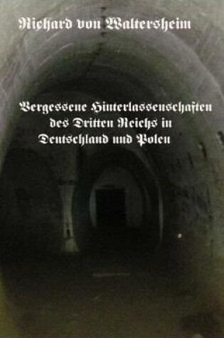 Cover of Vergessene Hinterlassenschaften Des Dritten Reichs in Deutschland Und Polen