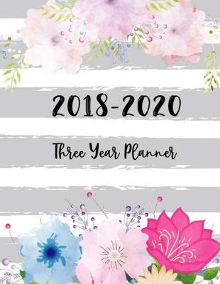 Book cover for 2018-2020 Three Year Planner