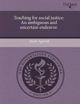 Book cover for Teaching for Social Justice