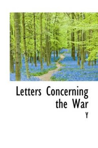 Cover of Letters Concerning the War
