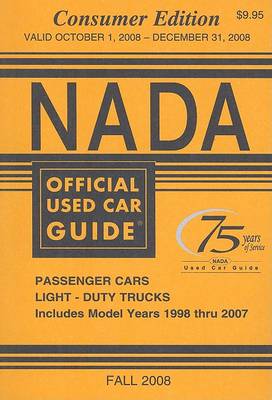 Cover of NADA Official Used Car Guide, Volume 17