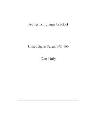 Book cover for Advertising sign bracket