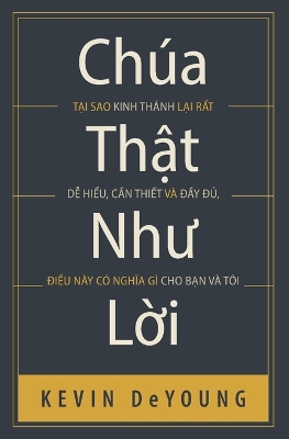 Book cover for Chúa th&#7853;t nh&#432; L&#7901;i