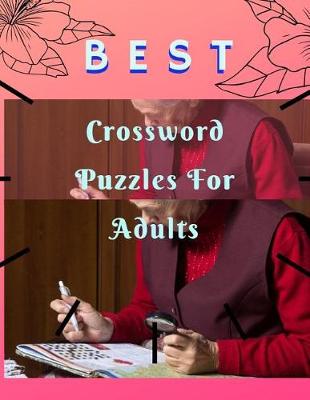 Book cover for Best Crossword Puzzles For Adults