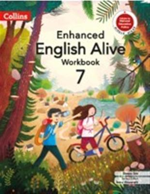 Book cover for Enhanced English Alive Work Book 7