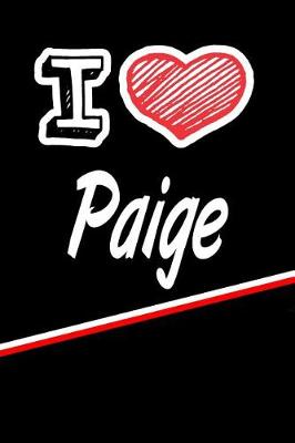 Book cover for I Love Paige