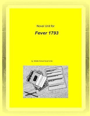 Book cover for Novel Unit for Fever 1793