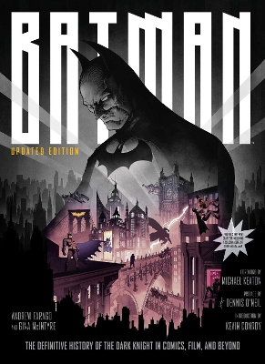 Book cover for Batman: The Definitive History of the Dark Knight in Comics, Film, and Beyond (Updated Edition)