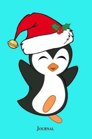 Cover of Cute Christmas Penguin Journal