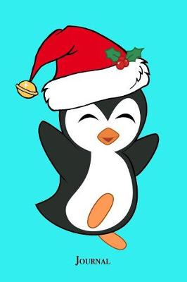 Book cover for Cute Christmas Penguin Journal