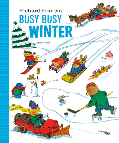 Book cover for Richard Scarry's Busy Busy Winter