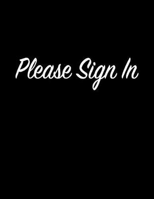 Book cover for Please Sign in