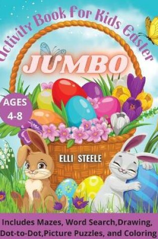 Cover of Jumbo Activity Book For Kids Easter