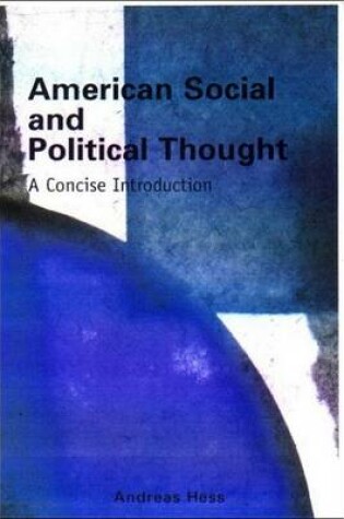 Cover of American Social and Political Thought
