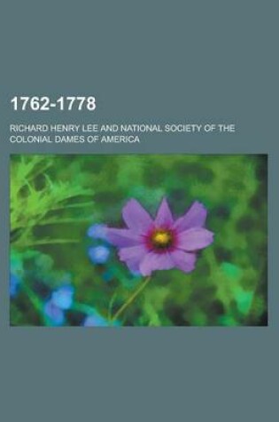 Cover of 1762-1778